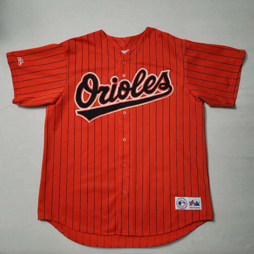 VTG Majestic Baltimore ORIOLES  Retro Jersey Men’s XL Made In USA